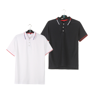 Camisas de golfe masculinas com gola colorida Stockpapa Apparel Stock