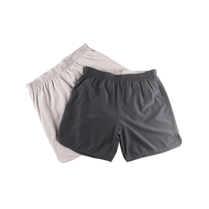 Shorts esportivos elásticos de 4 vias masculinos em liquidação, roupas novas