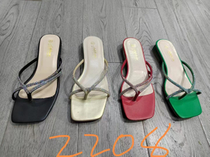 Liquidação de paletes Stockpapa Chinelo de moda feminina