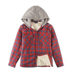 Casacos de camisa com capuz Juinor Kids Sherpa Knit em estoque 