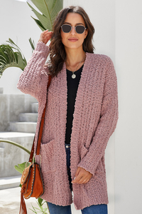 Suéter feminino com bolso Stockpapa Cardigans