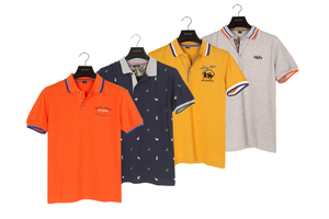 Camisas polo masculinas de alta qualidade com 3 estilos