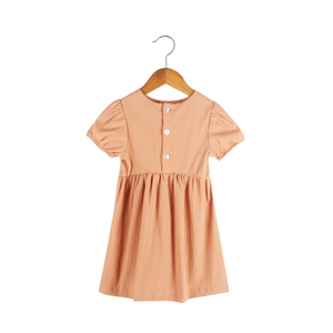 Vestido casual lindo de 2 cores para meninas