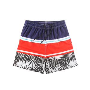 Shorts listrados masculinos Stockpapa 4way Spandex em estoque 