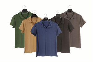 Camisas polo masculinas Quit Dry em estoque 