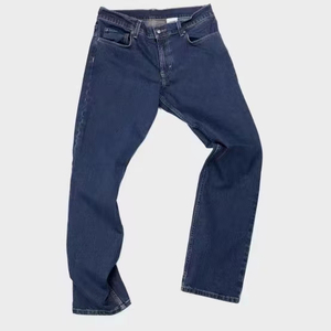 Calças jeans masculinas em estoque 