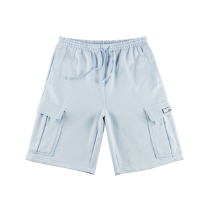  Shorts cargo de malha masculina de 9 cores