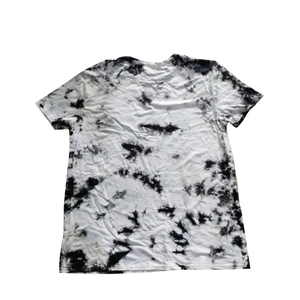 Camiseta casual feminina tie-dye